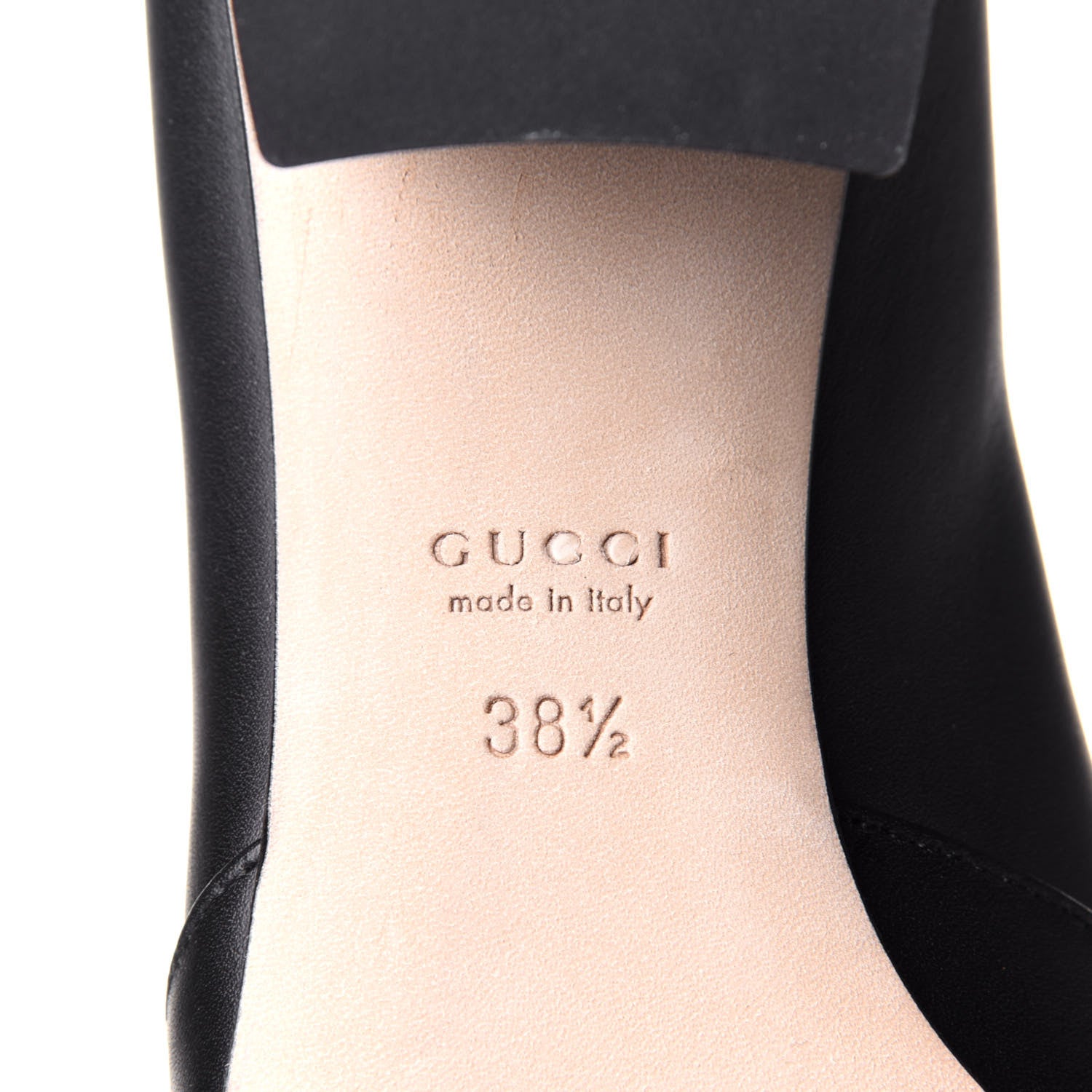Gucci Calfskin Horsebit Loafers 38.5 Black 8 of 10