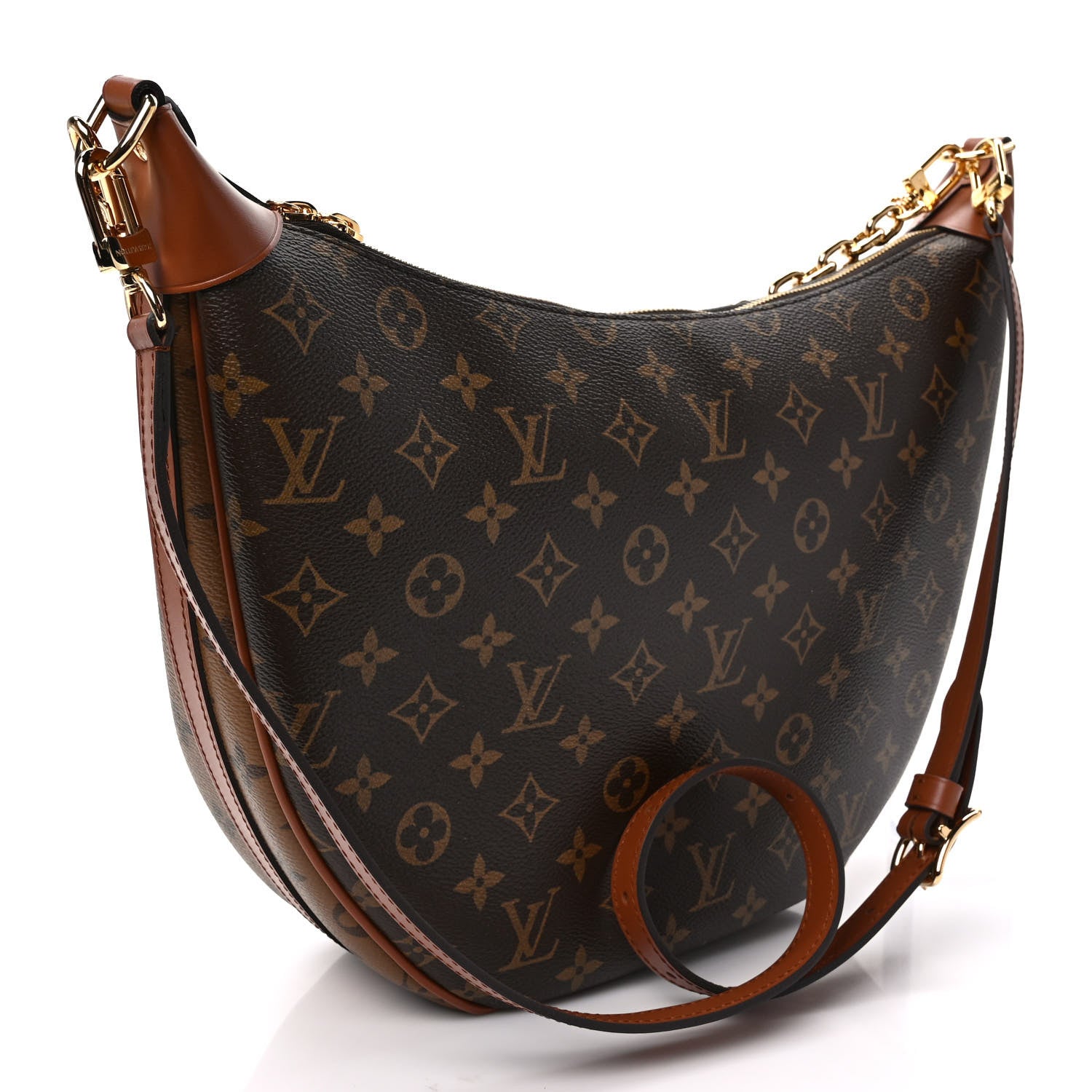 Louis Vuitton Reverse Monogram Loop Hobo 3 of 8