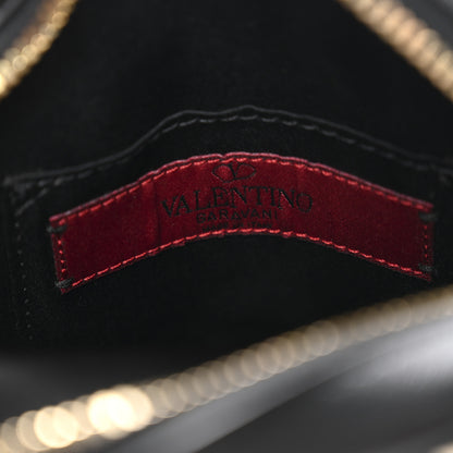 Valentino Garavani Calfskin Rockstud Crossbody Black 7 of 10