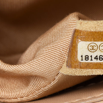 Chanel Lambskin Quilted Medium Boy Flap Ivory Havana Beige 6 of 9