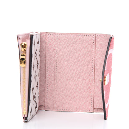 Louis Vuitton Monogram Giant Zoe Wallet Rouge Rose 4 of 5