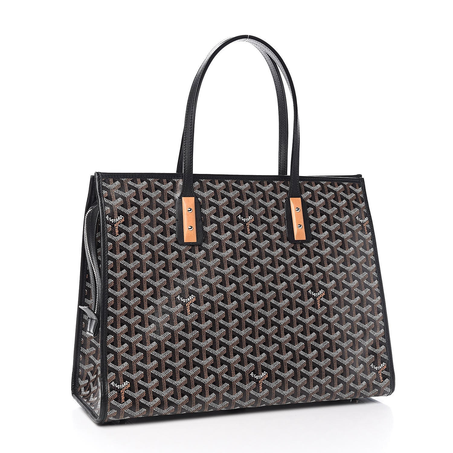 Goyard Goyardine Marquises Tote Black 3 of 11