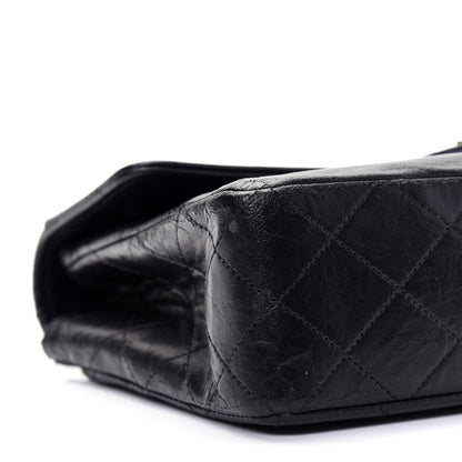 Chanel Lambskin Quilted Medium Single Flap Black 6 of 24