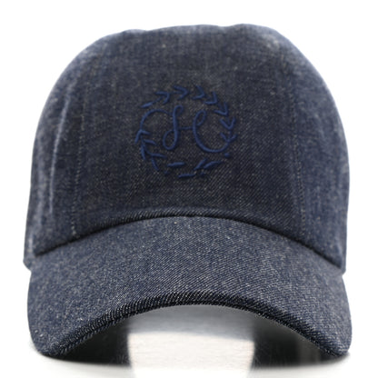 Hermes Denim Davis H Primavera cap 56 Indigo 3 of 8