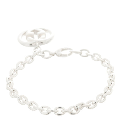 Gucci Sterling Silver Britt Charm Bracelet 2 of 5