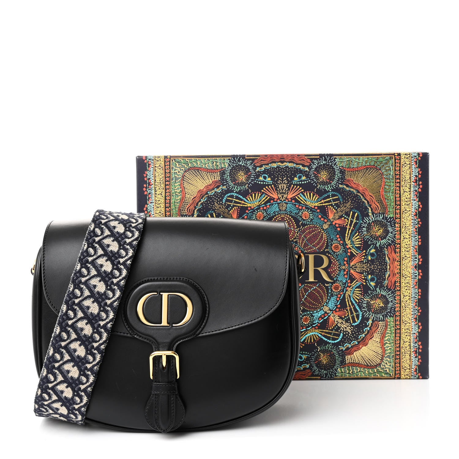Christian Dior Box Calfskin Large Bobby Flap Black 13 of 13