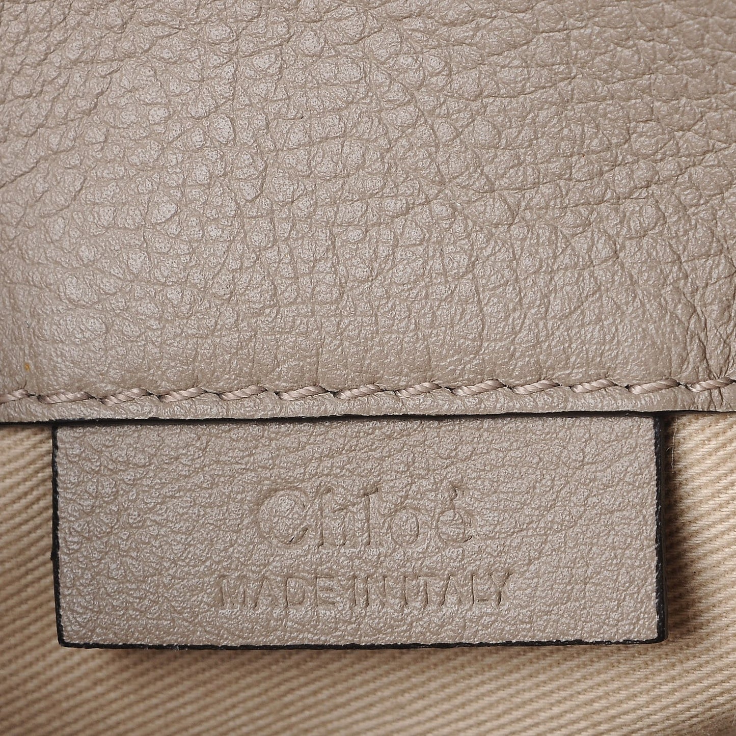 Suede Calfskin Mini Faye Backpack Motty Grey