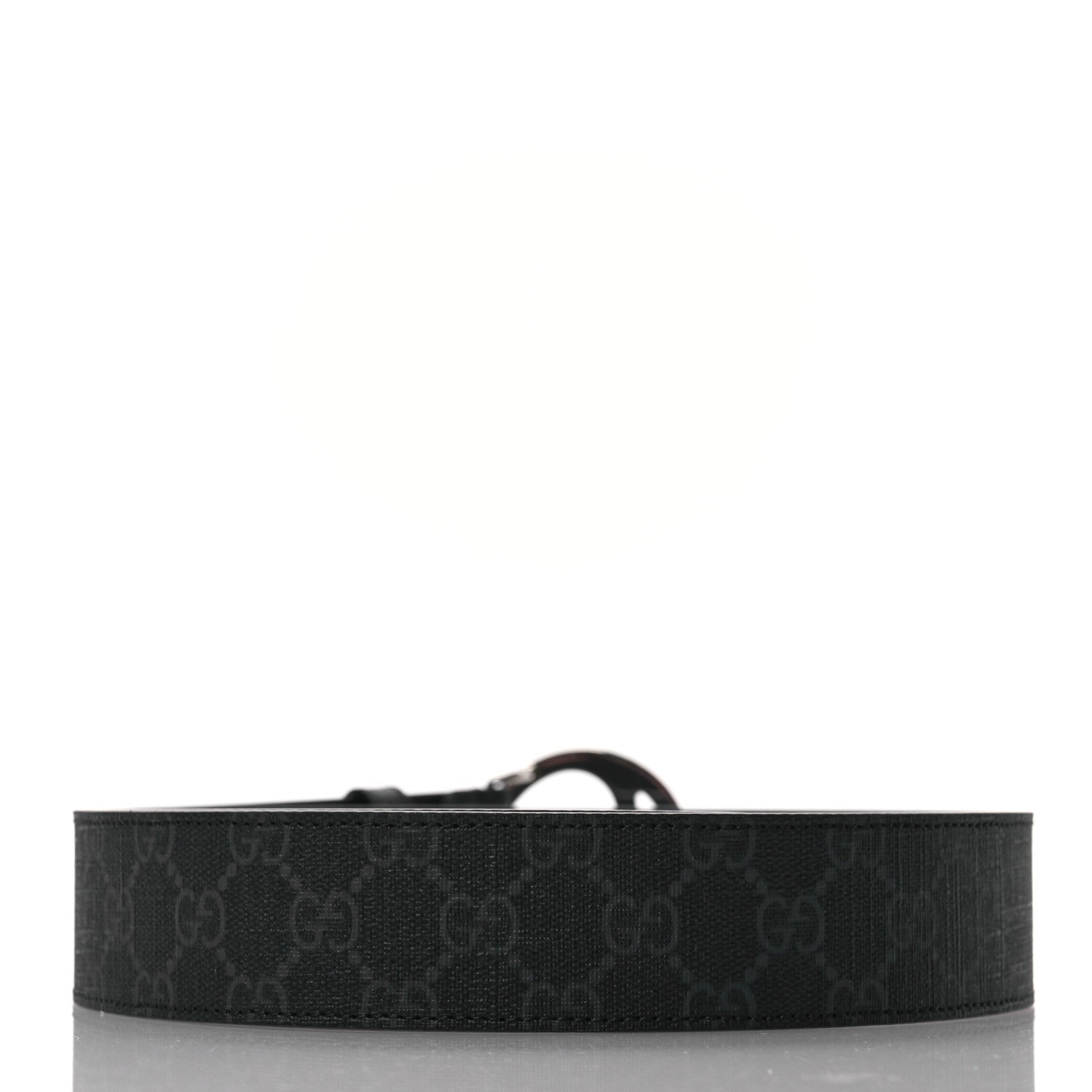 Gucci GG Supreme Monogram Blondie 40mm Belt  90 36 Black 2 of 4