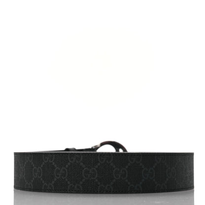 Gucci GG Supreme Monogram Blondie 40mm Belt  90 36 Black 2 of 4