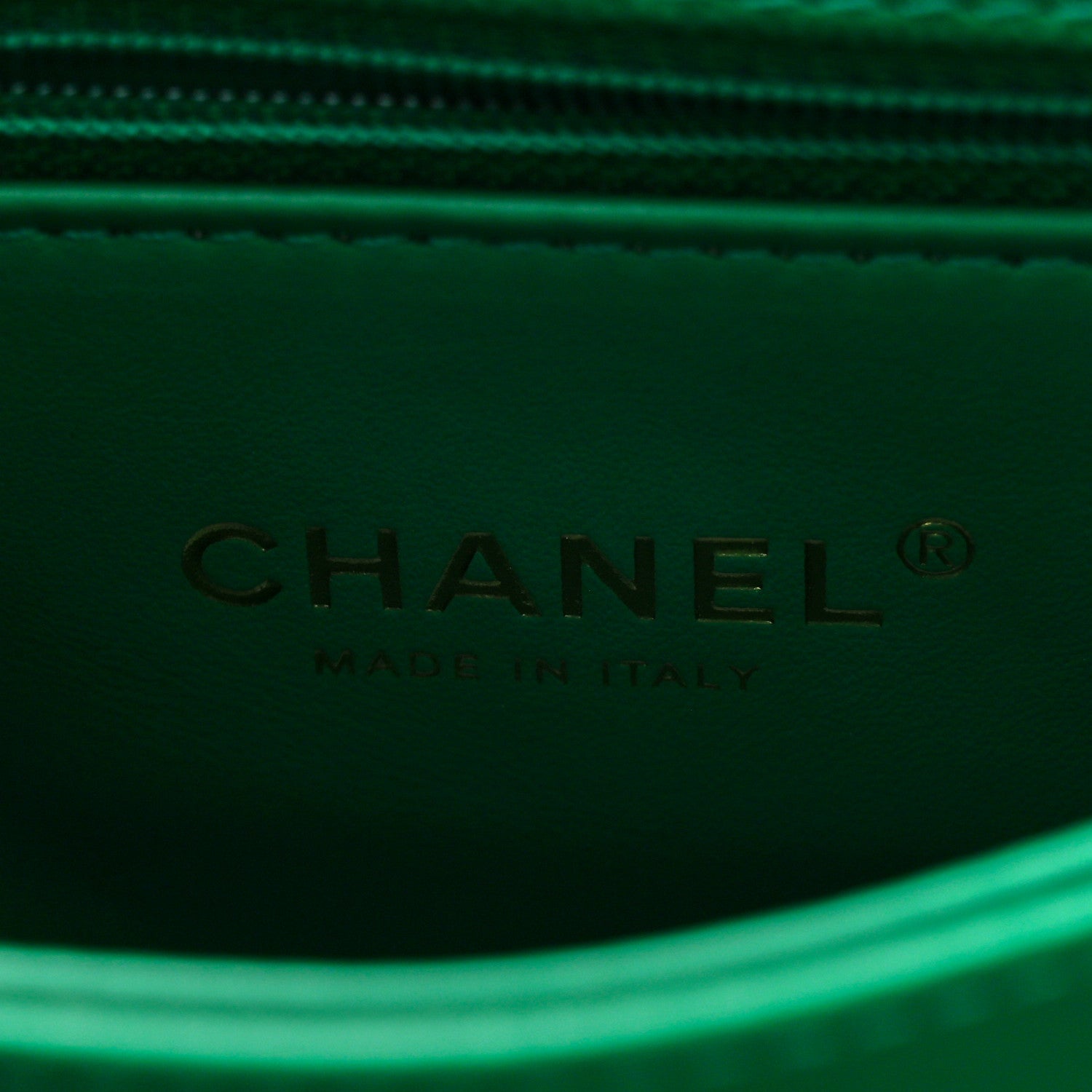 Chanel Caviar Quilted Mini Coco Handle Flap Green 6 of 11