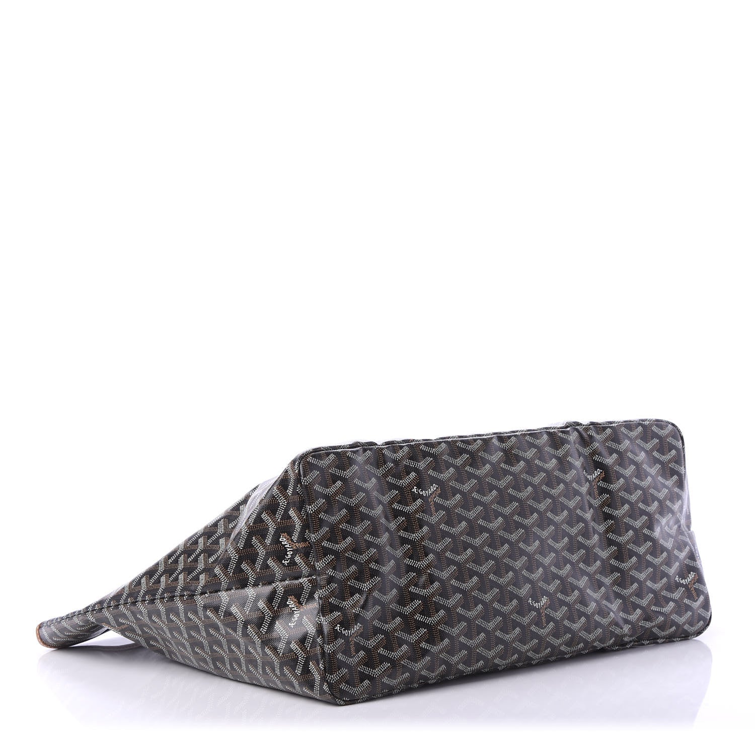 Goyard Goyardine Saint Louis GM Black Gold 4 of 8