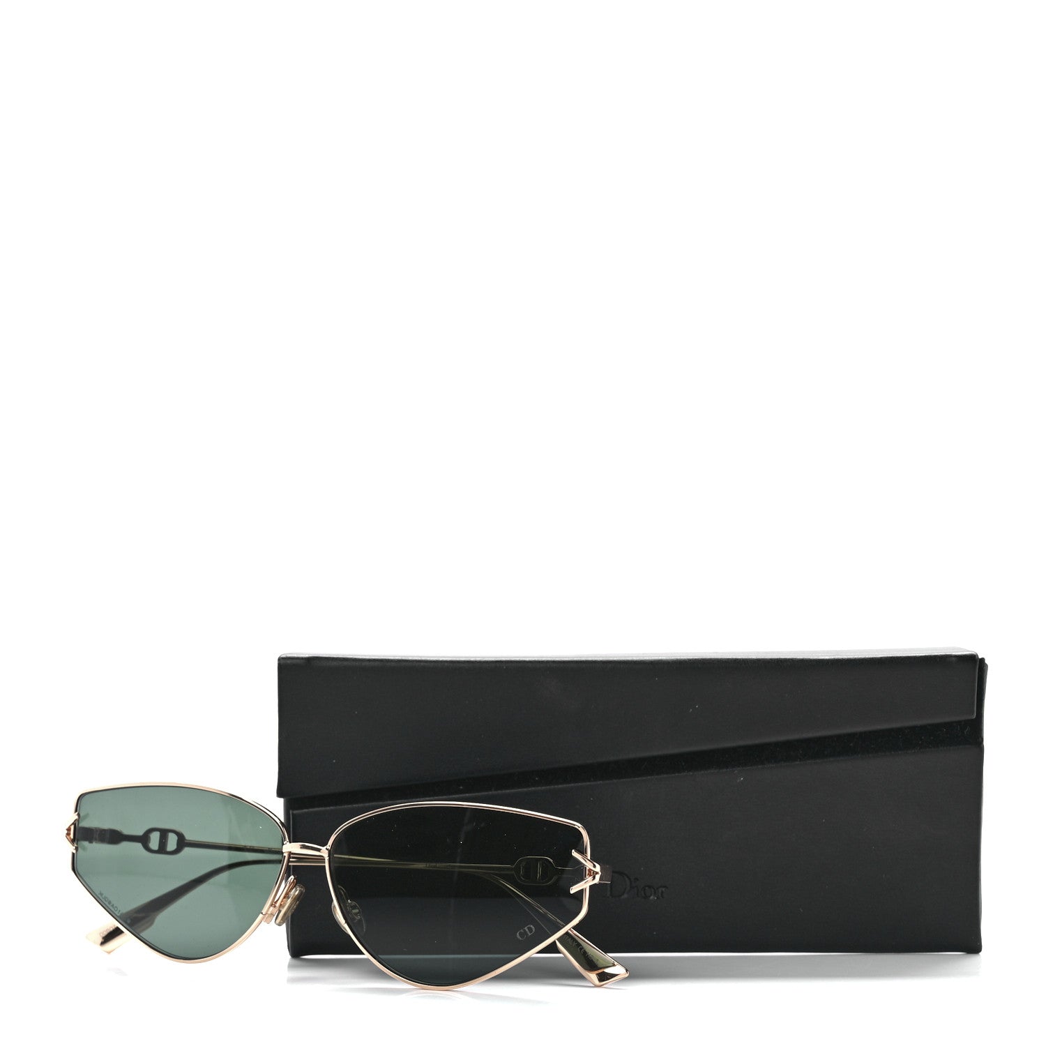 Christian Dior Metal Gipsy2 Sunglasses Gold 11 of 11