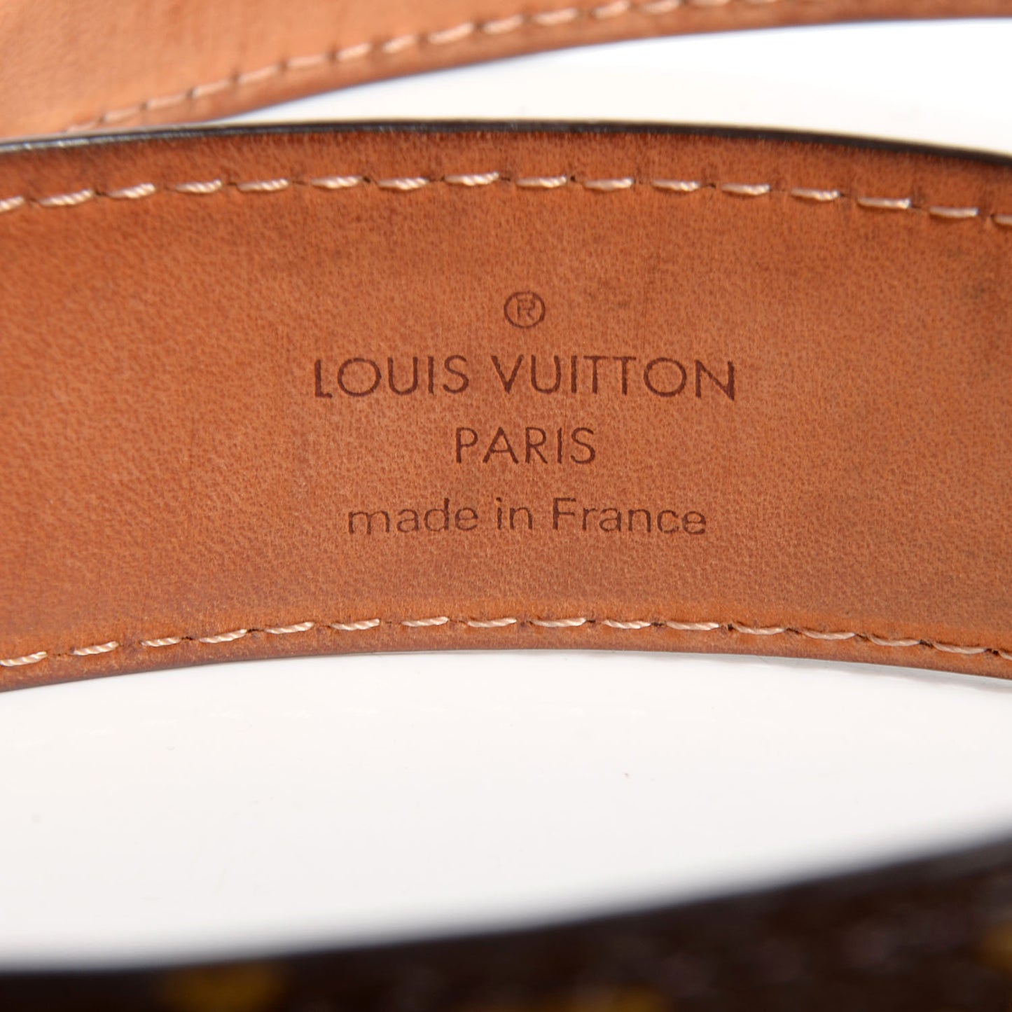 Monogram Ellipse Belt 90 36
