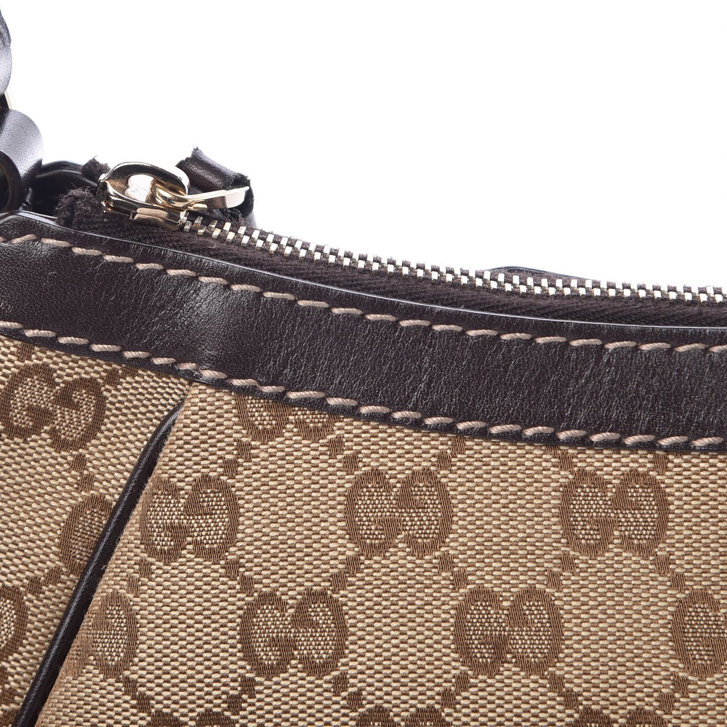 Monogram Small Mayfair Shoulder Bag Dark Brown
