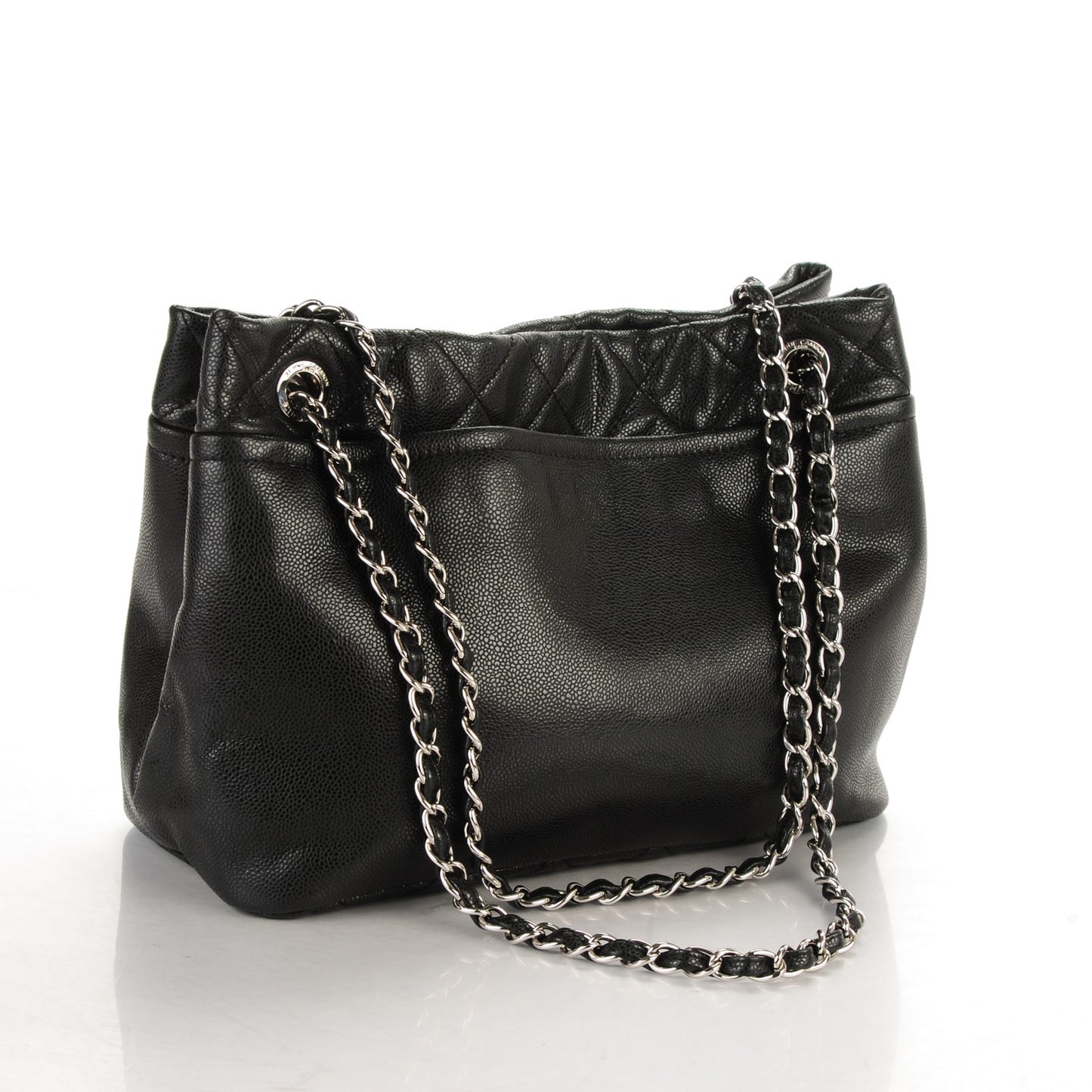 Caviar Timeless CC Soft Tote Black