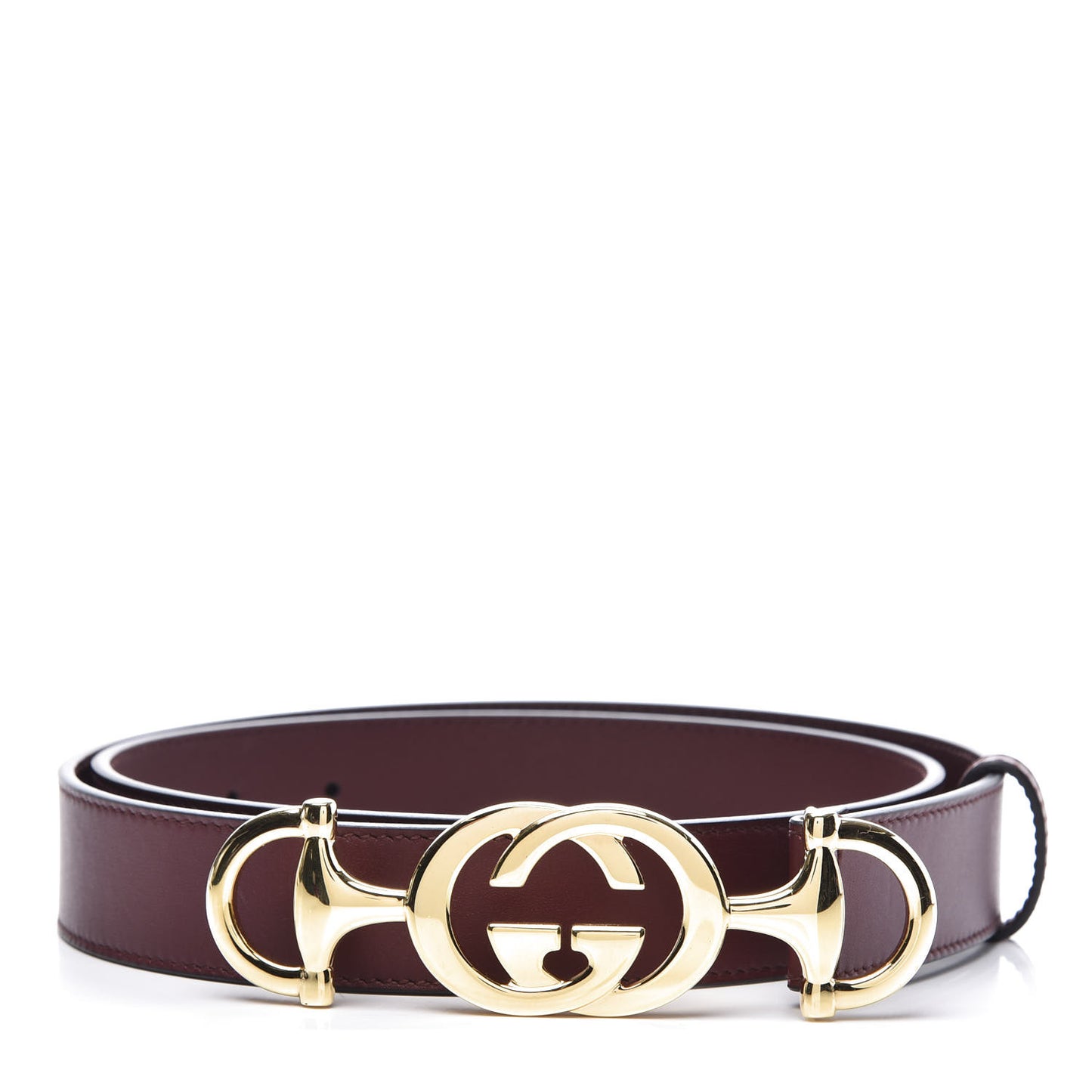 Calfskin Zumi 30mm Belt 90 36 Vintage Bordeaux