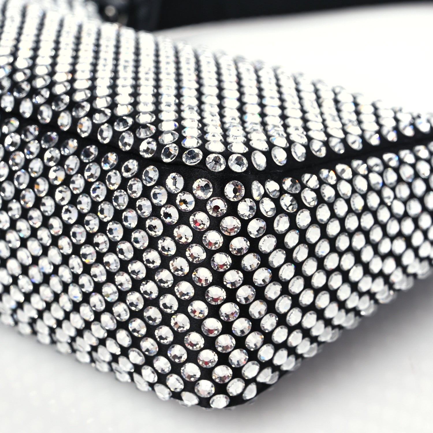 Prada Satin Crystal Mini Re-Edition 2000 Bag Cristal 8 of 8