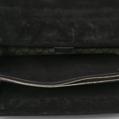 Gucci GG Supreme Monogram Medium Dionysus Shoulder Bag Black 6 of 11