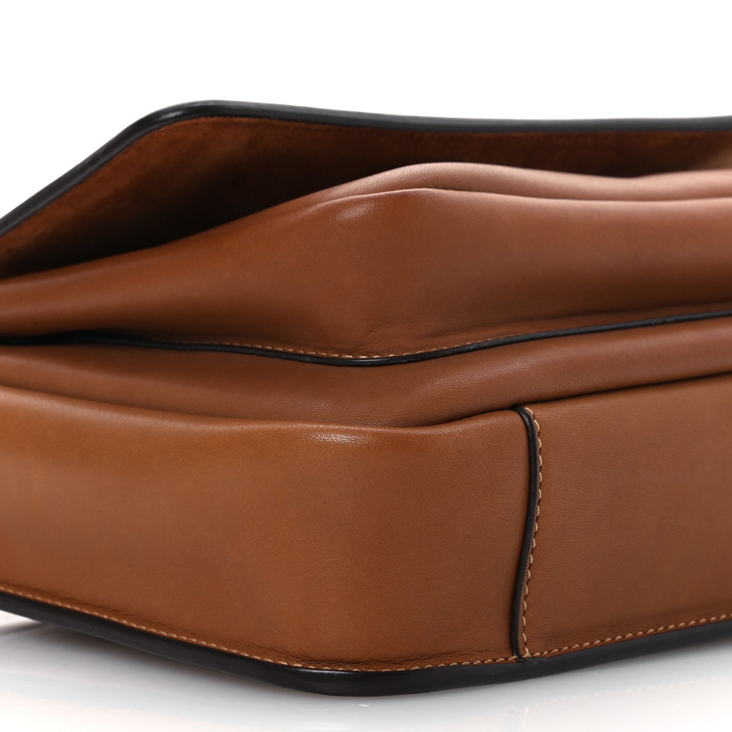 Vegetable Tanned Besace Niki Satchel Brick