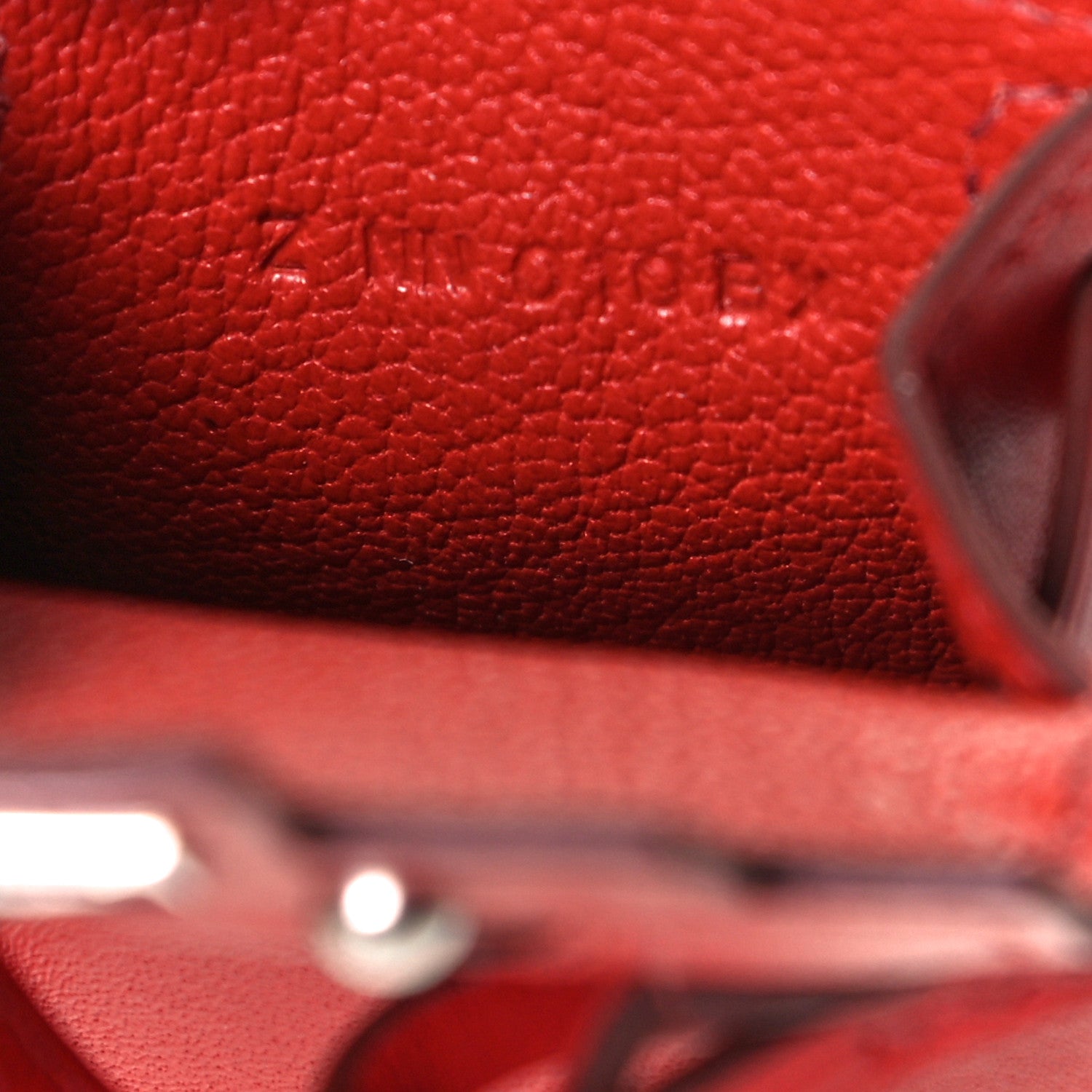 Hermes Tadelakt Chevre Mysore Kelly Quelle Idole Bag Charm Rose Sakura Sanguine Nata Sesame 5 of 6