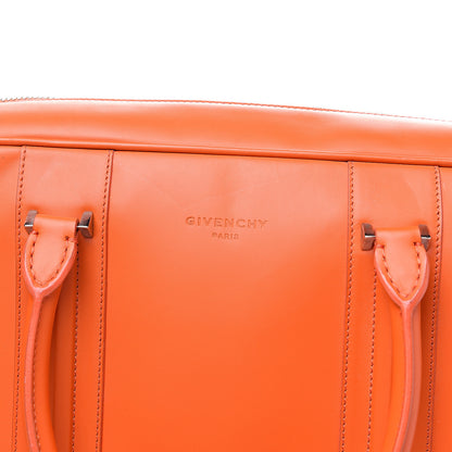 Givenchy Smooth Calfskin L.C. Briefcase Orange 7 of 13