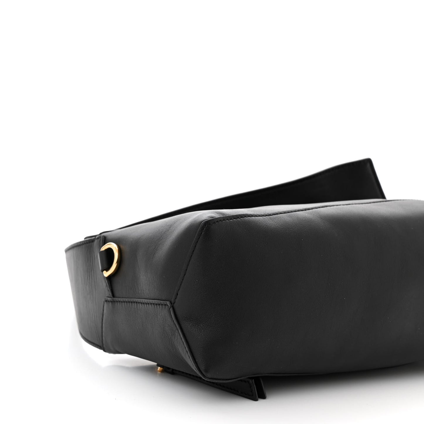 Calfskin Puzzle Hobo Black