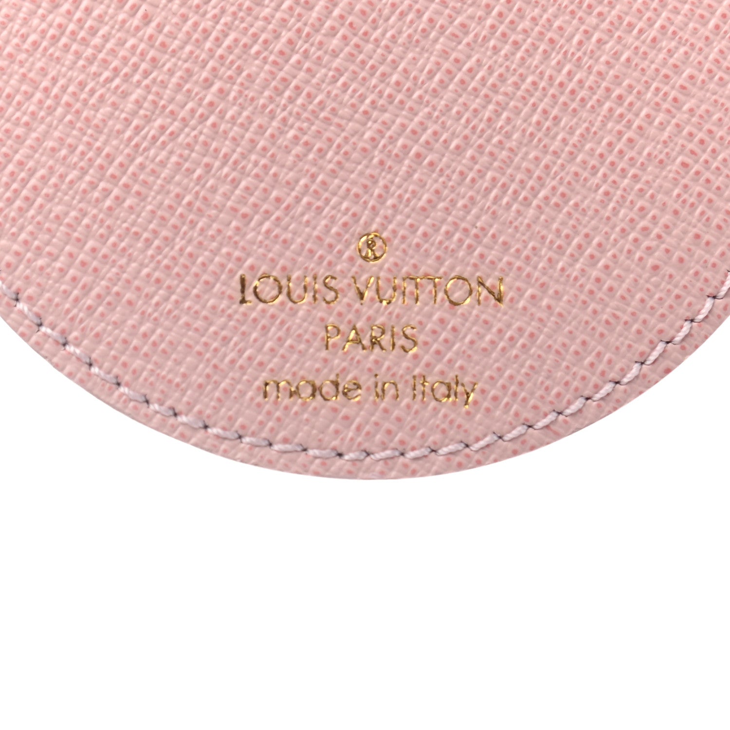 Louis Vuitton Monogram LV Mirror Bag Charm Key Holder Rose Ballerine 3 of 4