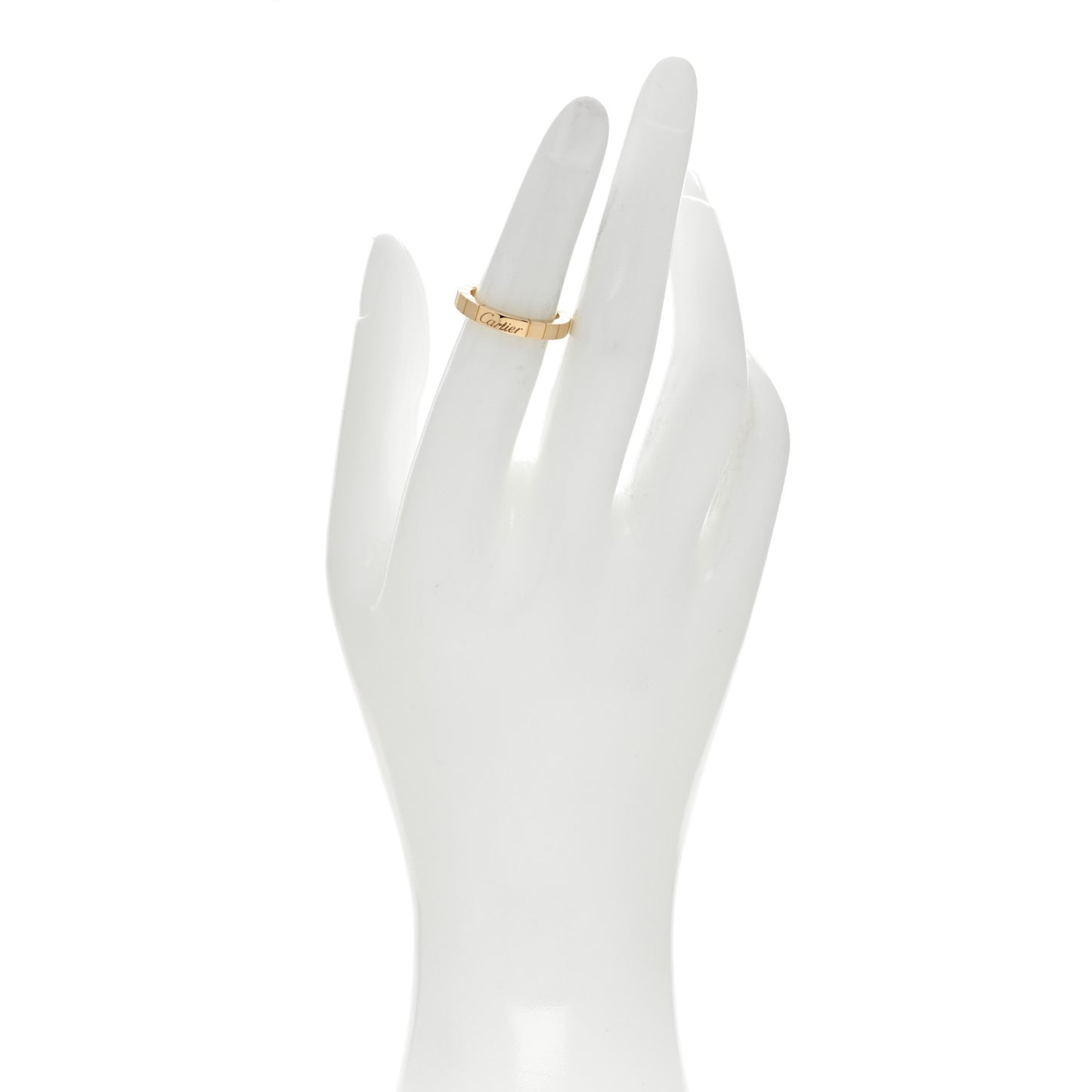 18K Yellow Gold Lanieres Ring 50 5.25