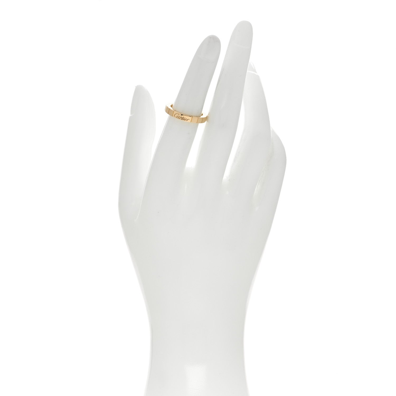 Cartier 18K Yellow Gold Lanieres Ring 50 5.25 2 of 4
