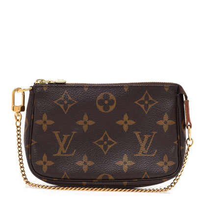 Louis Vuitton Monogram Mini Pochette Accessories 1 of 12