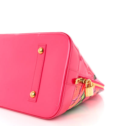 Louis Vuitton Vernis Roses Alma GM Rose Pop 10 of 14