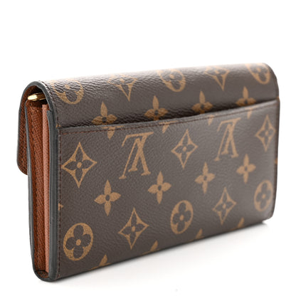 Louis Vuitton LOUIS VUITTON Monogram Sarah Wallet NM 3 of 15