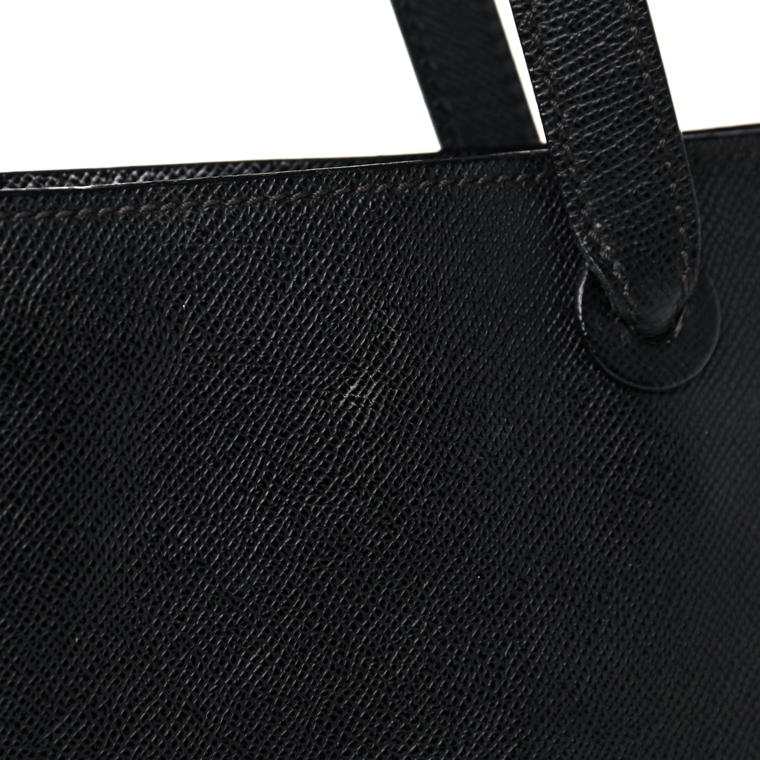 Chanel Grained Calfskin Shopping Tote Black 15 of 26
