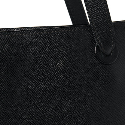 Chanel Grained Calfskin Shopping Tote Black 15 of 26