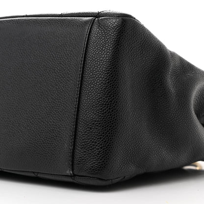 Chanel Caviar Quilted Grand Shopping Tote GST Black 10 of 14