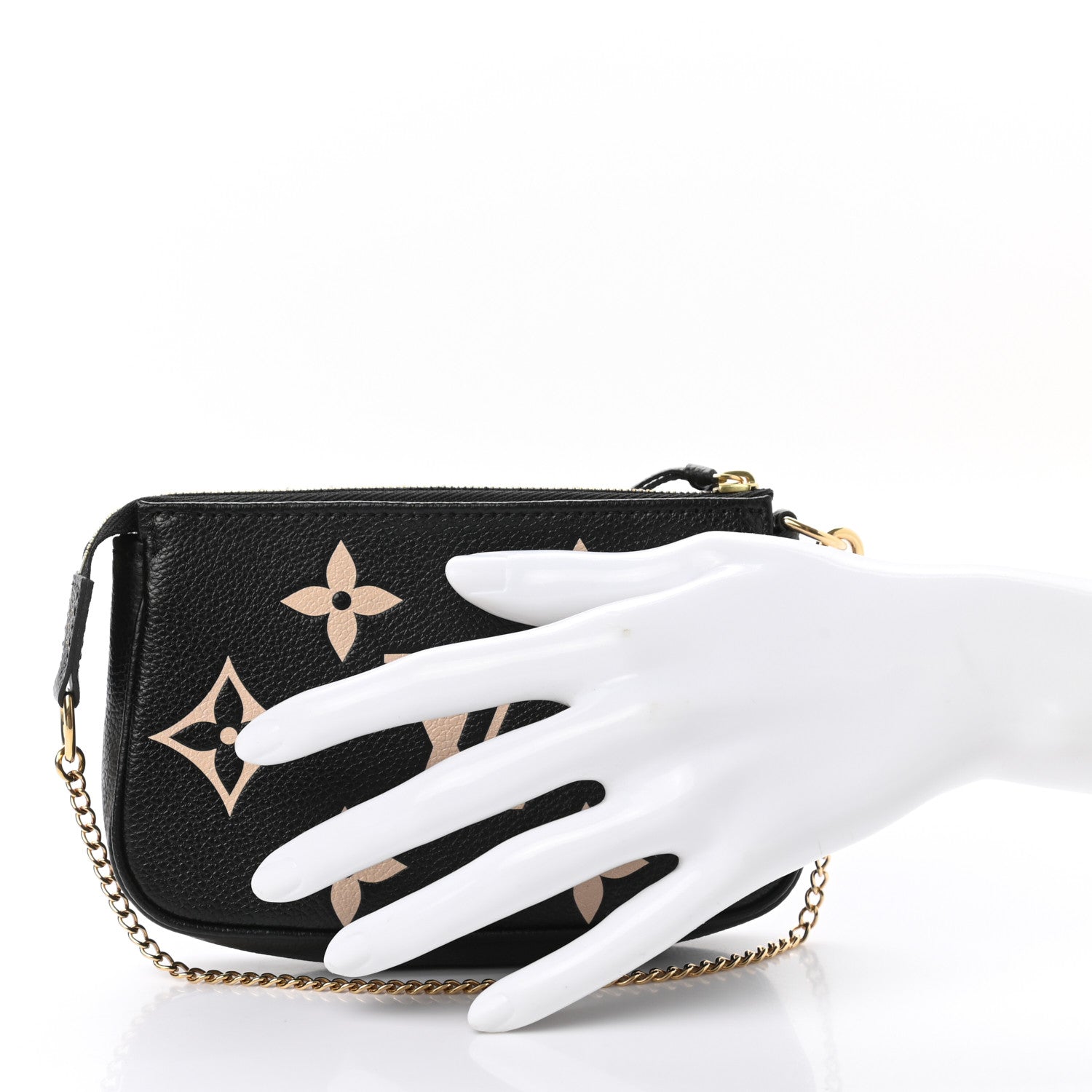 Louis Vuitton Empreinte Monogram Giant Mini Pochette Accessories Black 2 of 6