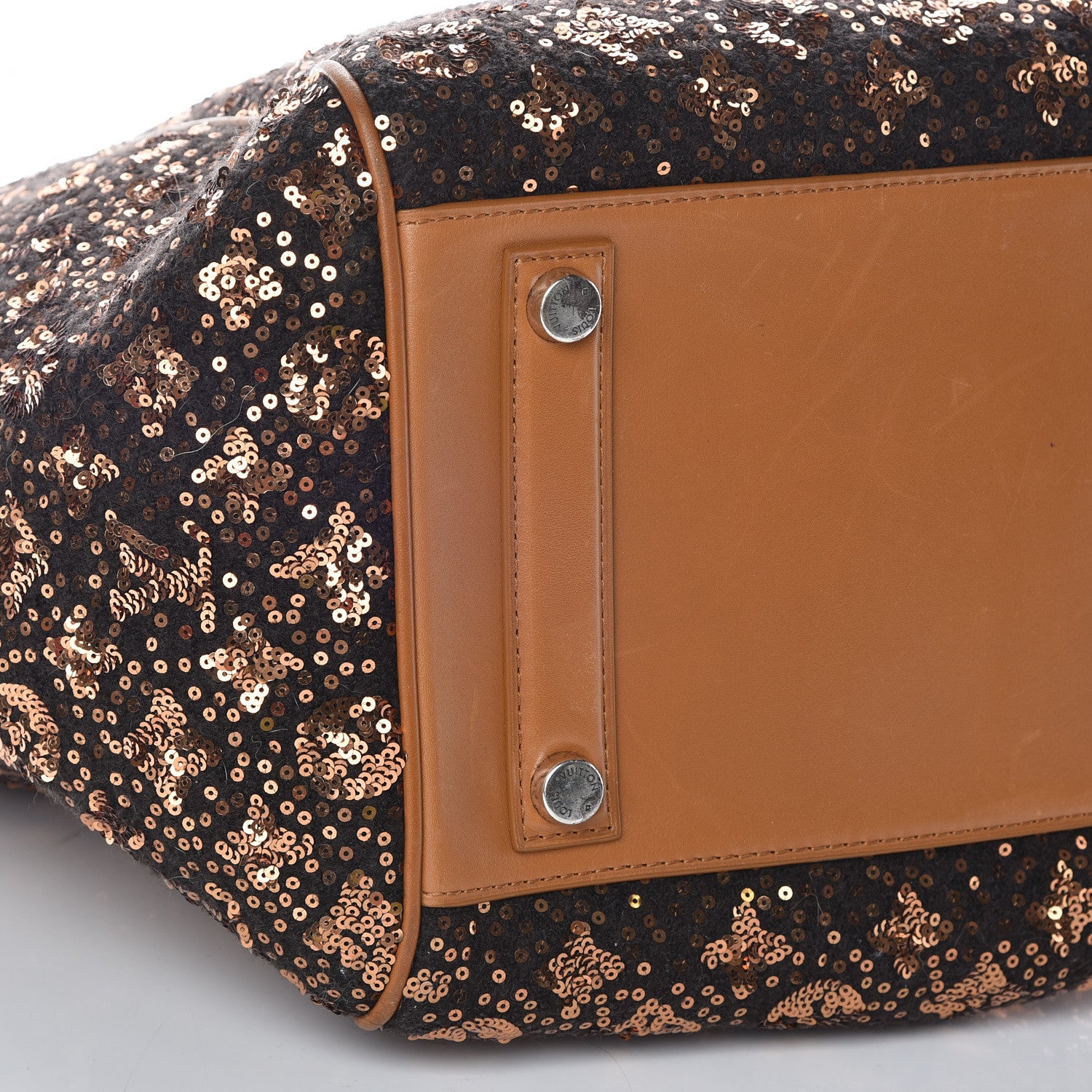Louis Vuitton Sequin Monogram Sunshine Express North South Gold 11 of 13