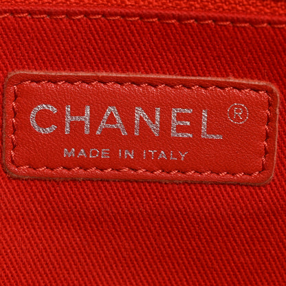 Chanel Perforated Calfskin Large Up In The Air Flap Red 6 of 14