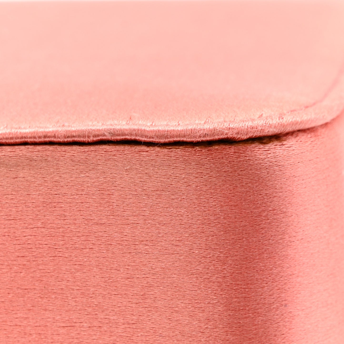 Satin Raso Stones Embellished Top Handle Bag Corallo