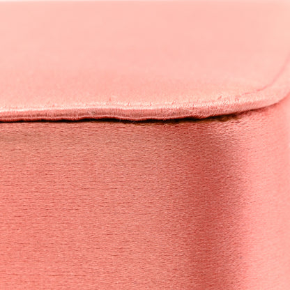 Prada Satin Raso Stones Embellished Top Handle Bag Corallo 12 of 14