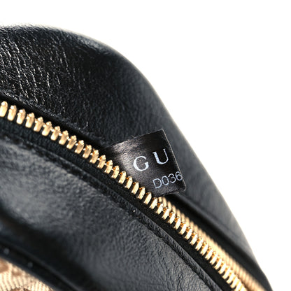 Gucci Monogram Matelasse Diagonal Small GG Marmont Chain Shoulder Bag Beige Black 8 of 11