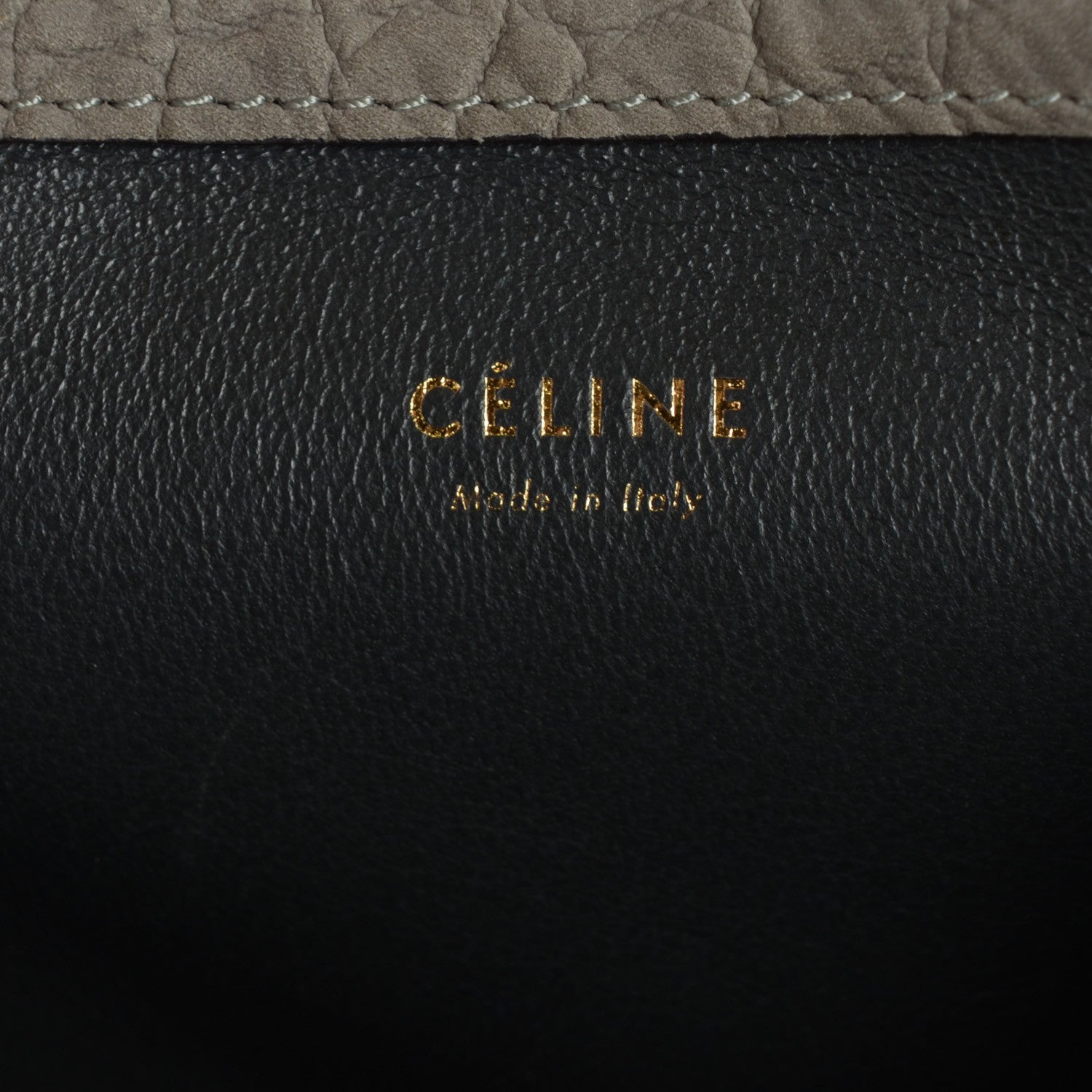 Celine Crocodile Embossed Nubuck Large Phantom Luggage Grey 6 of 10