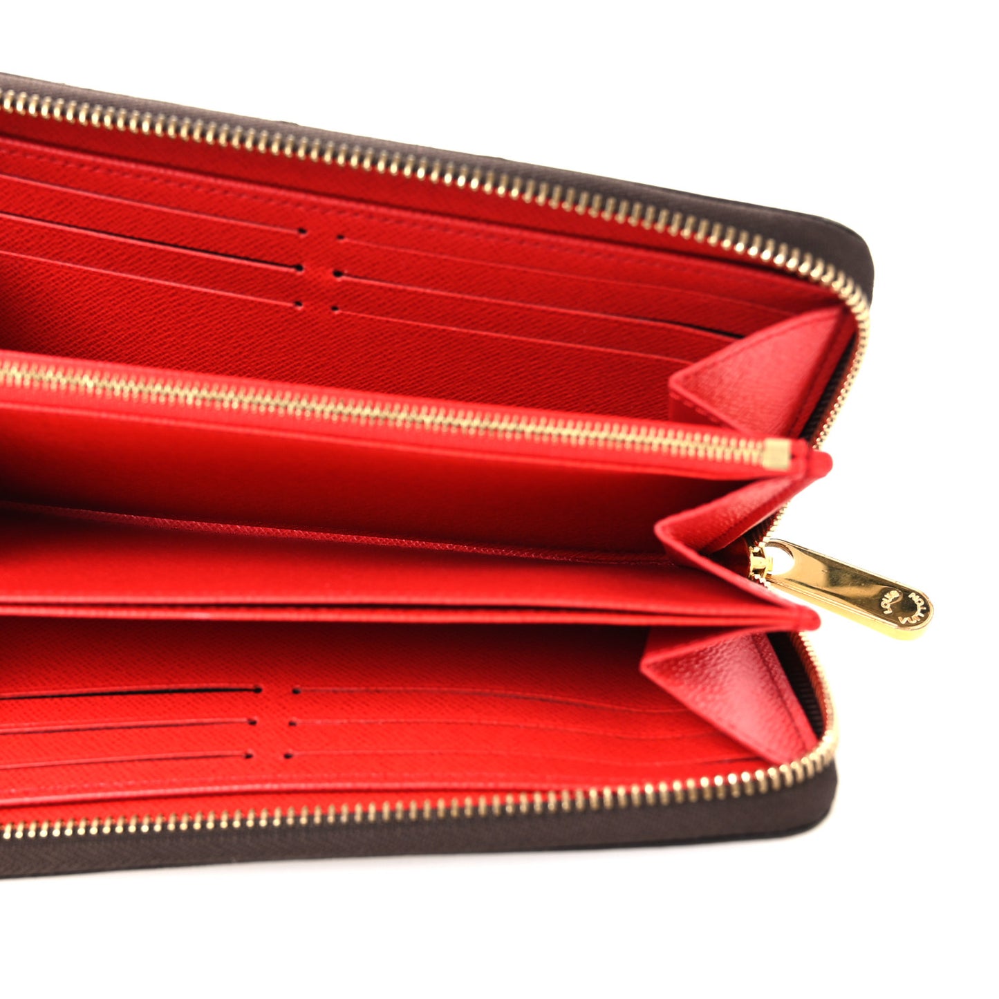 Monogram Zippy Wallet Coquelicot
