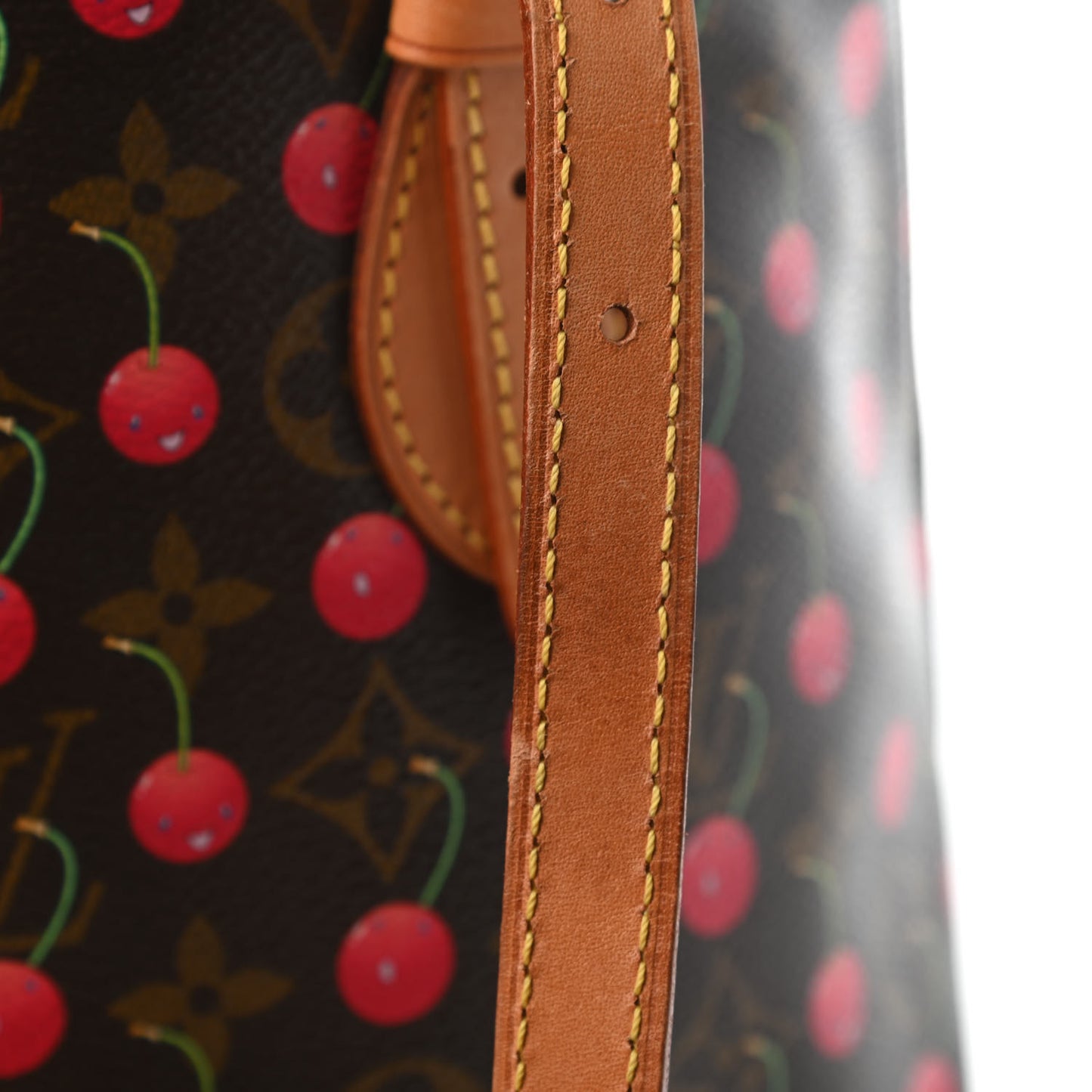 Monogram Cerises Bucket Bag