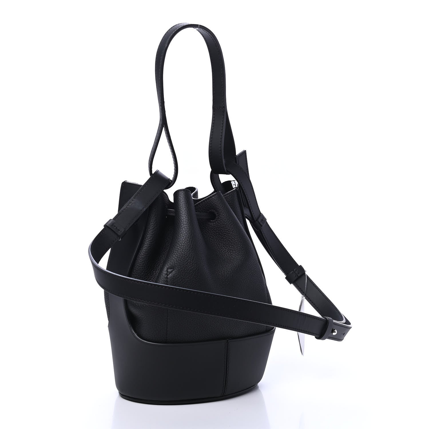 Loewe Grained Calfskin Small Balloon Bag Black 2 of 6