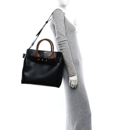 Burberry Soft Grain Calfskin Medium Belt Bag Black 2 of 9