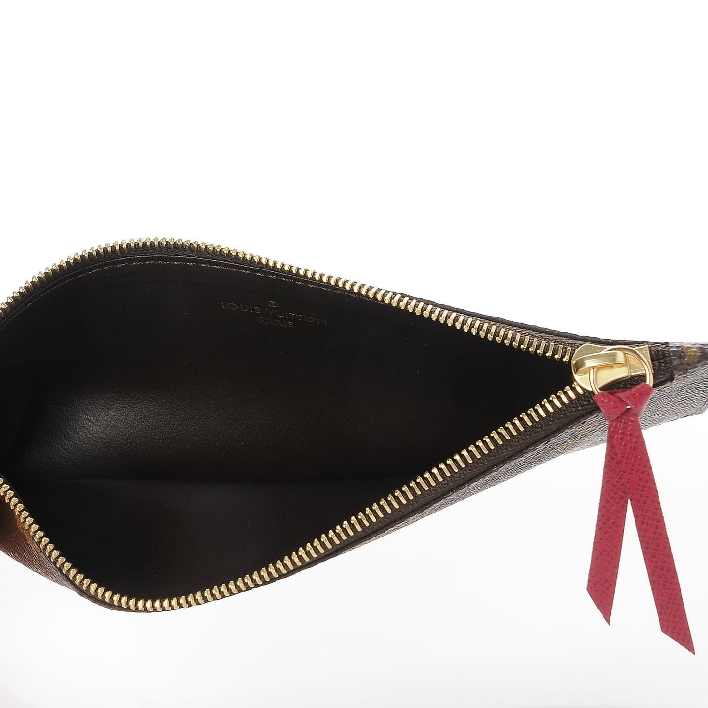 Monogram Josephine Wallet Zippered Insert Fuchsia