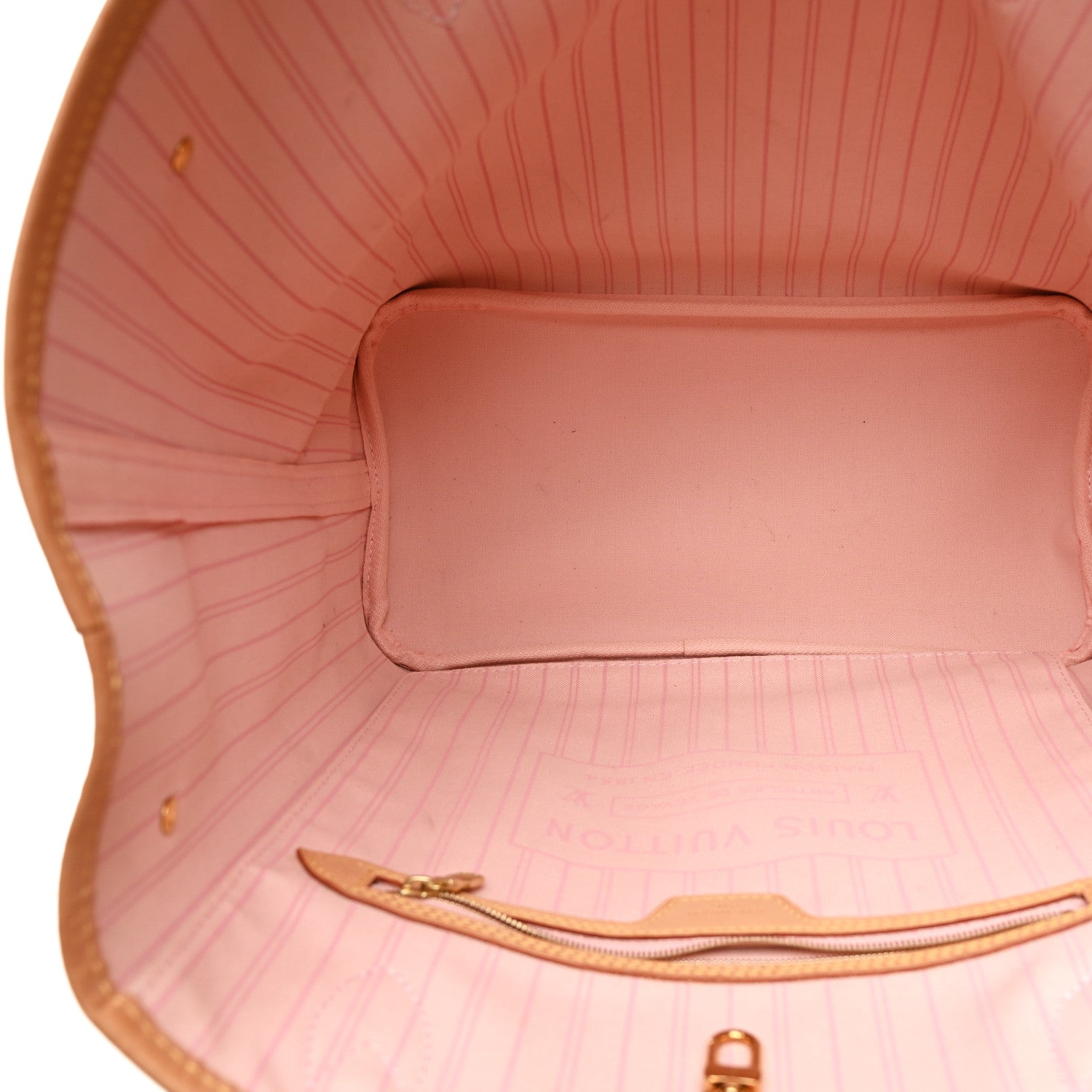 Louis Vuitton Damier Azur Neo Neverfull MM Rose Ballerine 5 of 11