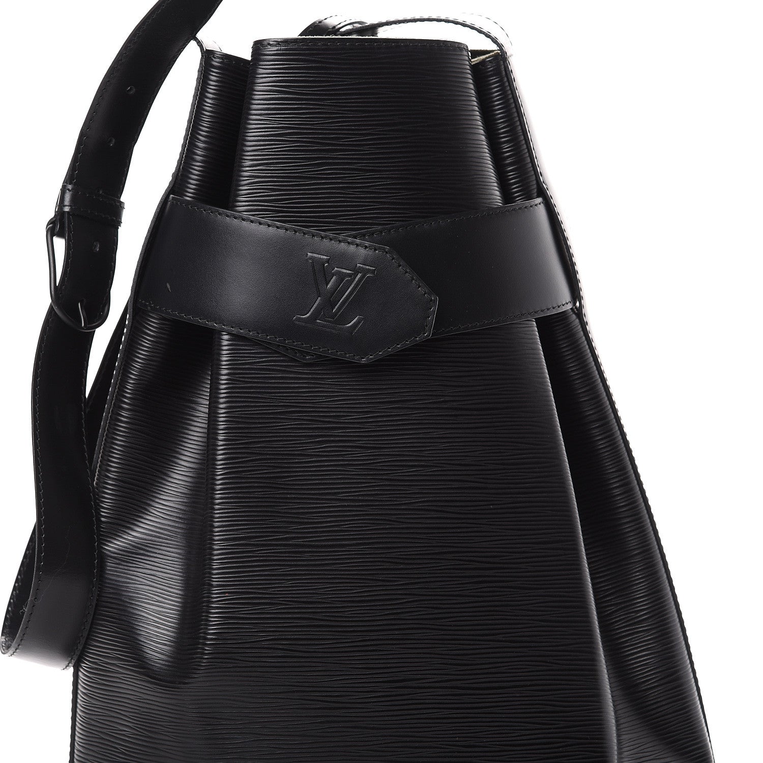 Louis Vuitton Epi Sac D'Epaule GM Black 7 of 14