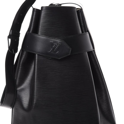 Louis Vuitton Epi Sac D'Epaule GM Black 7 of 14